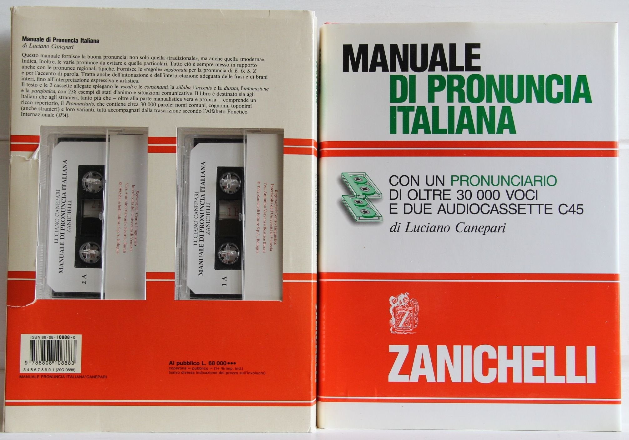 Manuale di pronuncia italiana. Con un pronunciario di oltre 30000 voci. Con cassette (Opere di consultazione) Foreign Languages ​​& Dictionaries