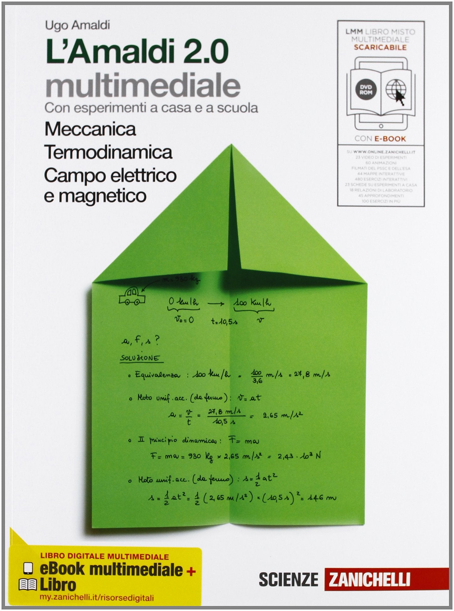 Amaldi 2.0. Con esercizi a casa e a scuola. Volume unico. Per le Scuole superiori. Con espansione online book