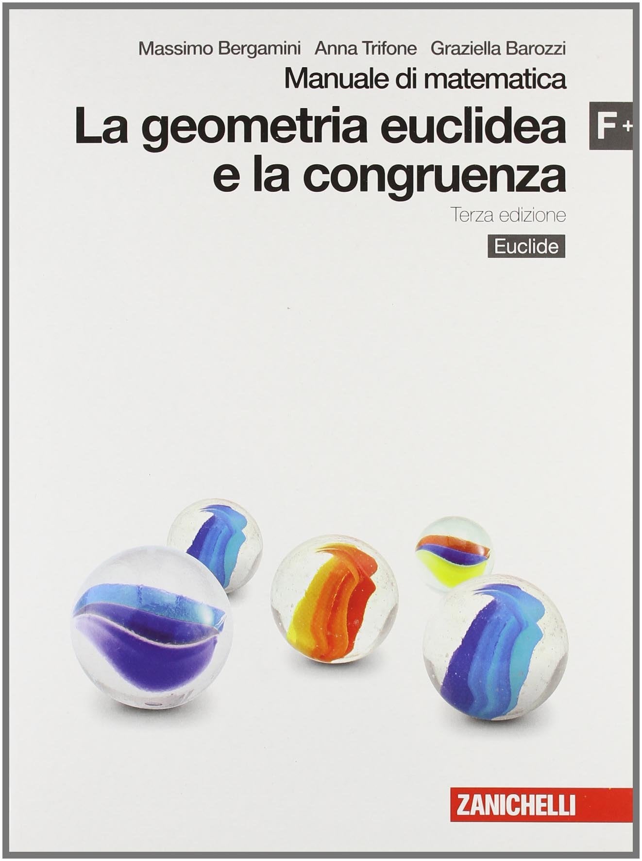 Manuale di matematica. Modulo F plus: Geometria euclidea e congruenza. Con Euclide. Per le Scuole superiori. Con espansione online Professional & Reference Books