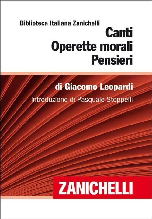 Canti-operette morali-pensieri Contemporary literature