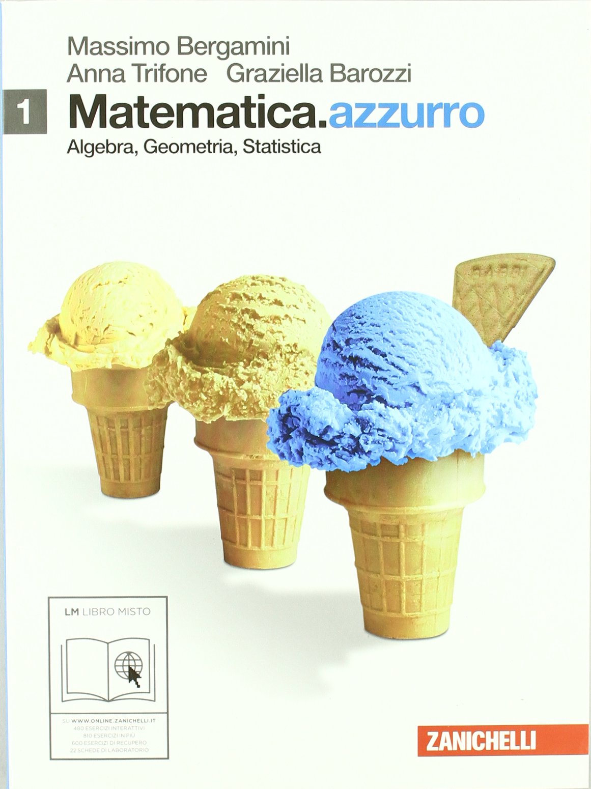Matematica.azzurro. Per le Scuole superiori. Con e-book. Con espansione online. Algebra, geometria, statistica (Vol. 1) Professional & Reference Books