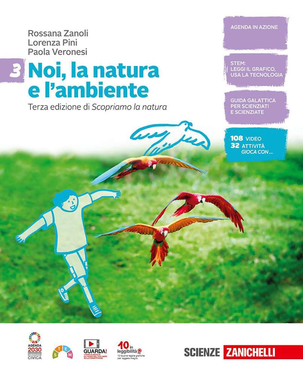 Noi, la natura e l'ambiente. Per la Scuola media. Con Contenuto digitale (fornito elettronicamente) (Vol. 3) book
