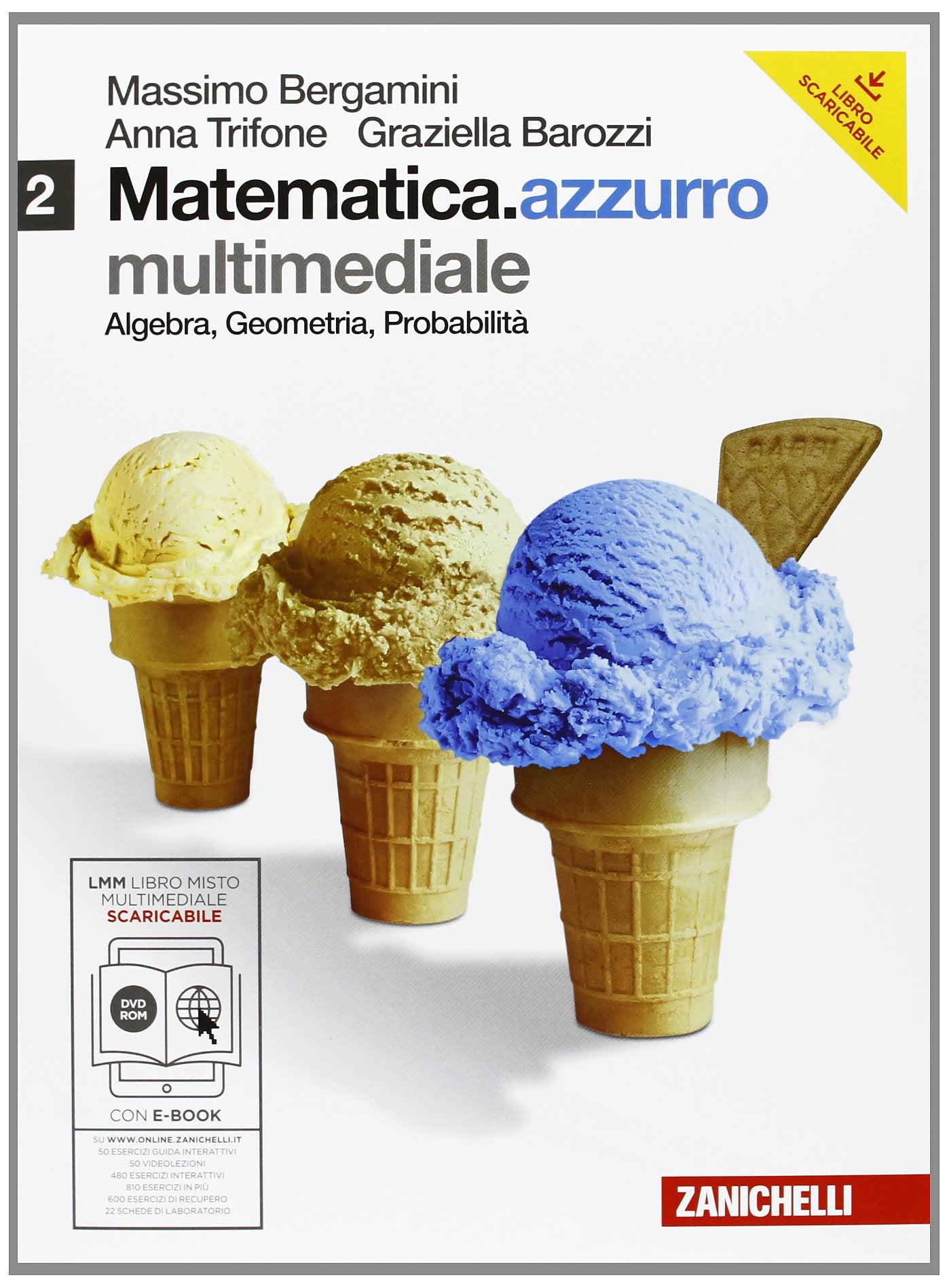 Matematica.azzurro. Per le Scuole superiori. Coon DVD-ROM: Bravi si diventa. Con espansione online. Algebra, geometria, probabilità (Vol. 2) book