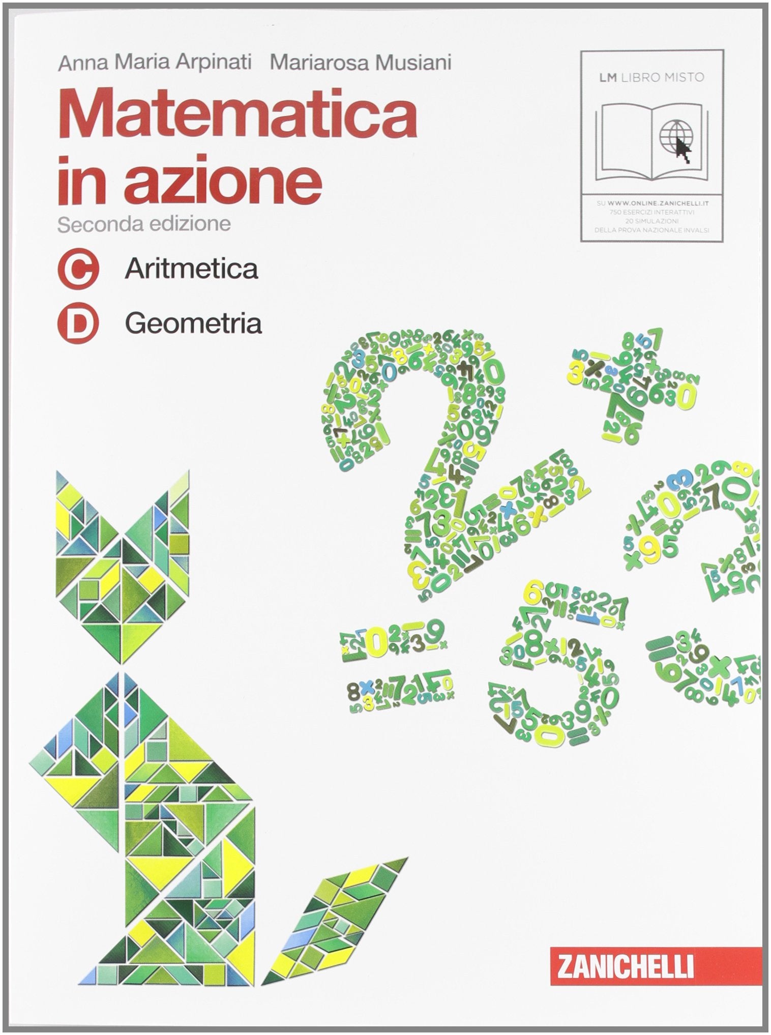 Matematica in azione. Tomi C-D:Aritmetica-Geometria. Per la Scuola media. Con espansione online (Vol. 2) Study Guides