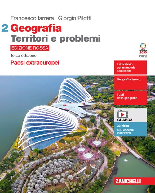 Geografia: Territori e problemi. Ediz. rossa. Per le Scuole superiori. Con e-book. Con espansione online. Paesi extraeuropei (Vol. 2) Study Guides