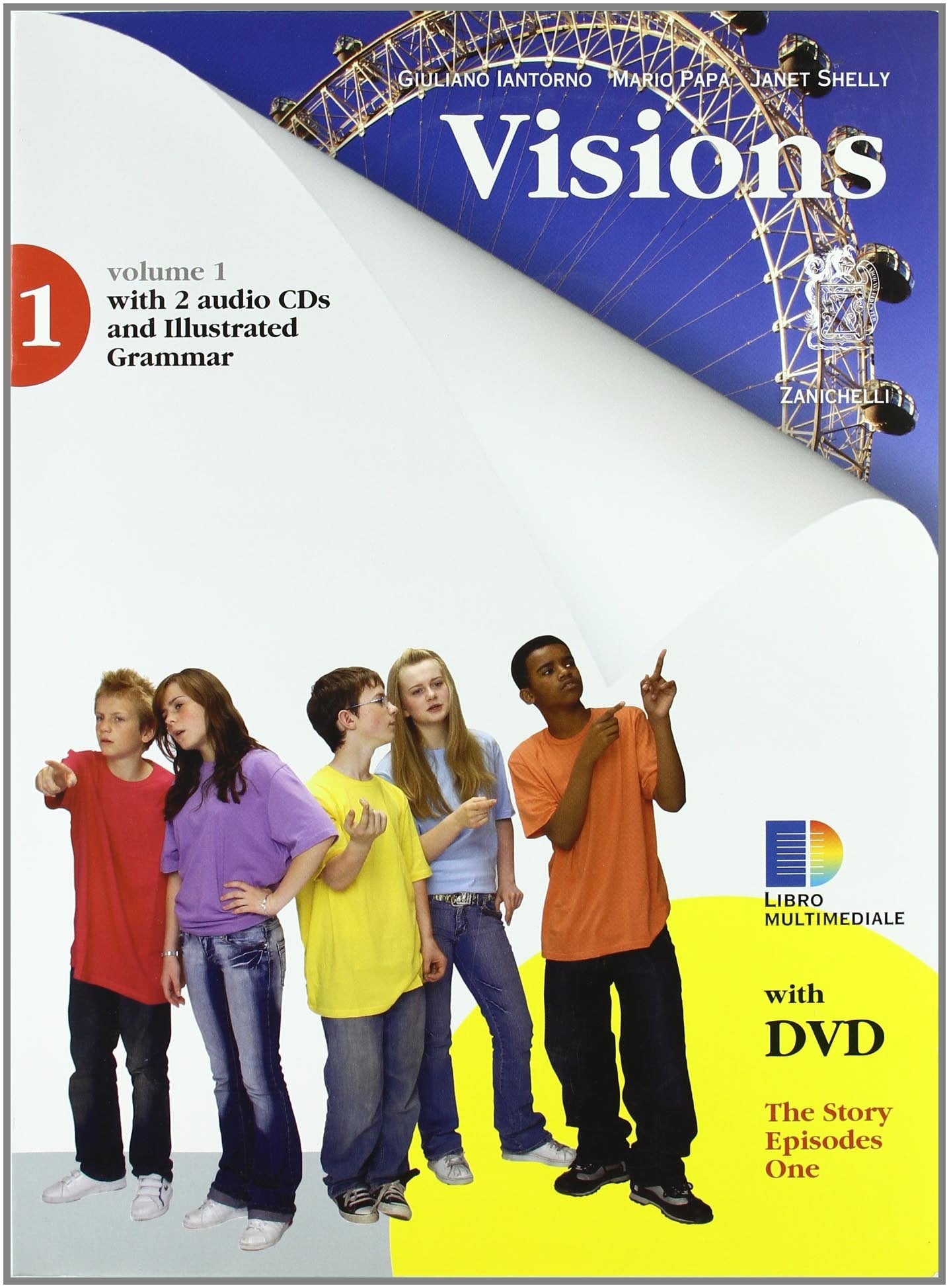 Visions. Con grammatica. PEr la Scuola media. Con 2 CD Audio. Con DVD-ROM. Con espansione online (Vol. 1) book