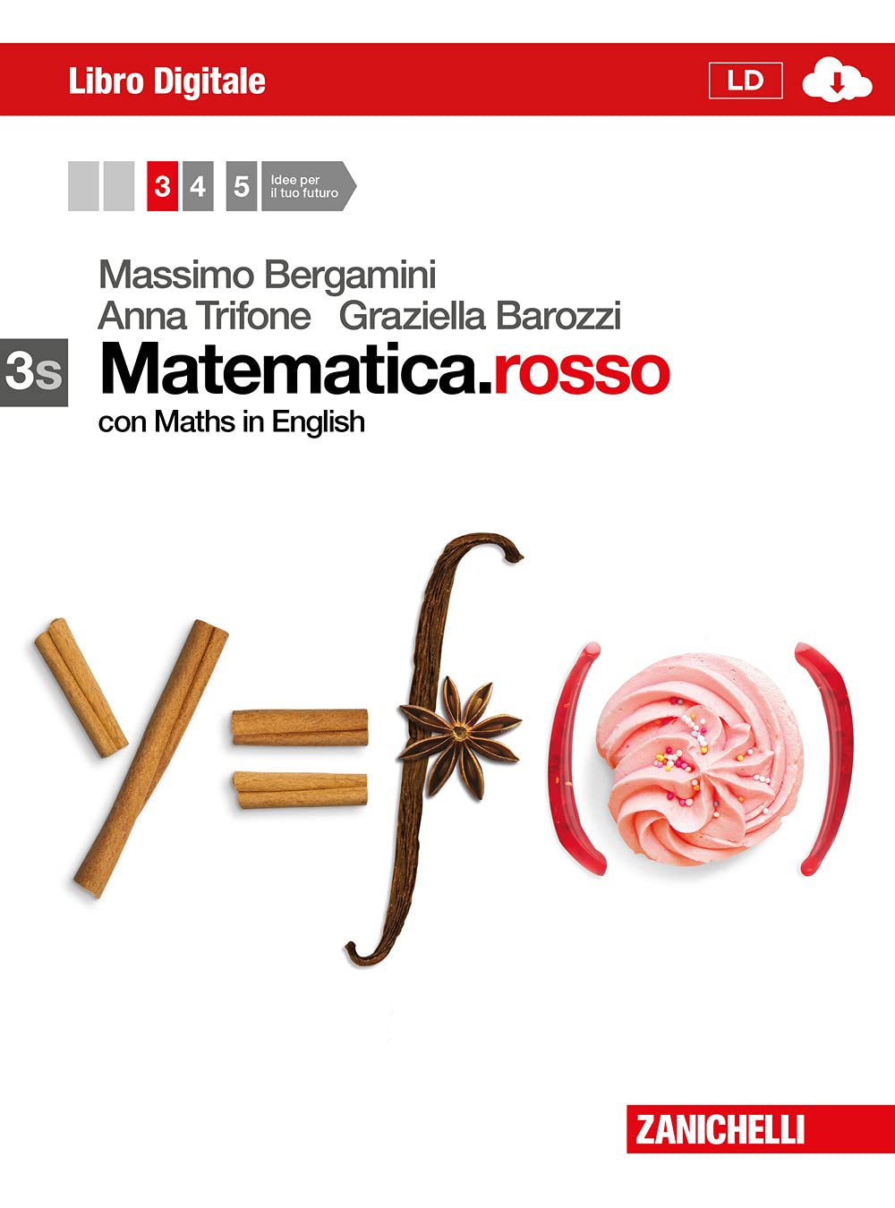 Matematica.rosso. Con Maths in english. Vol. 3s. Con espansione online. Per le Scuole superiori book