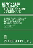 Dizionario Giuridico-Dictionnaire Juridique: Francese-italiano, italiano-francese book