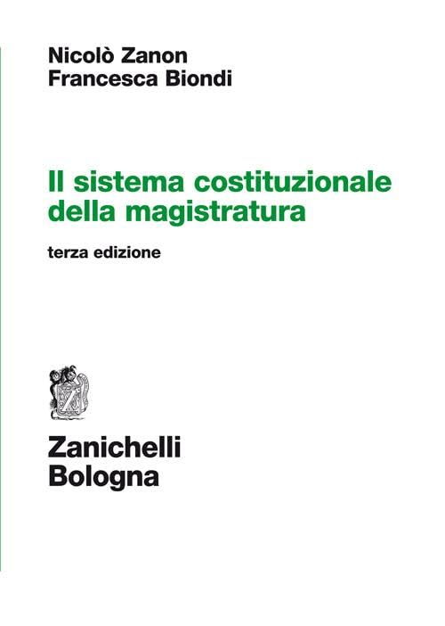 Il sistema costituzionale della magistratura book
