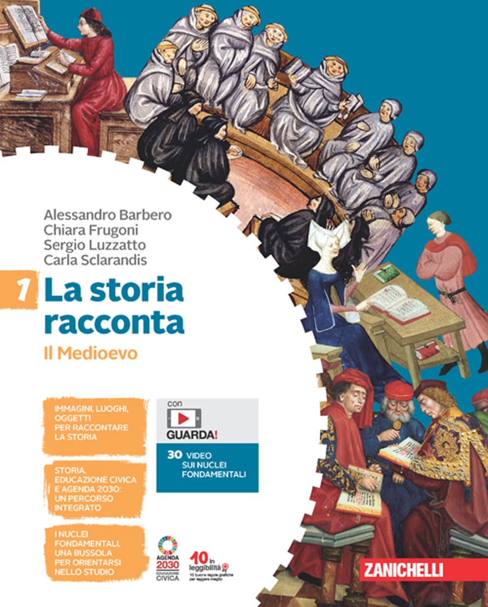 La storia racconta. Per la Scuola media. Con Contenuto digitale (fornito elettronicamente). Il Medioevo (Vol. 1) Professional & Reference Books
