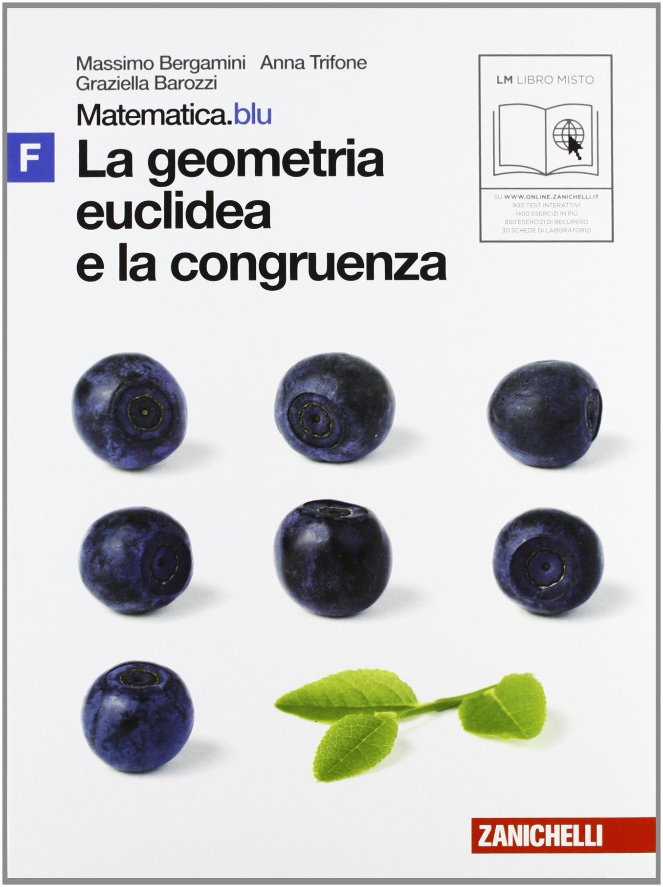 Matematica.blu 2.0. Vol. F.Blu: La geometria euclidea e la congruenza. Per le Scuole superiori. Con espansione online Professional & Reference Books