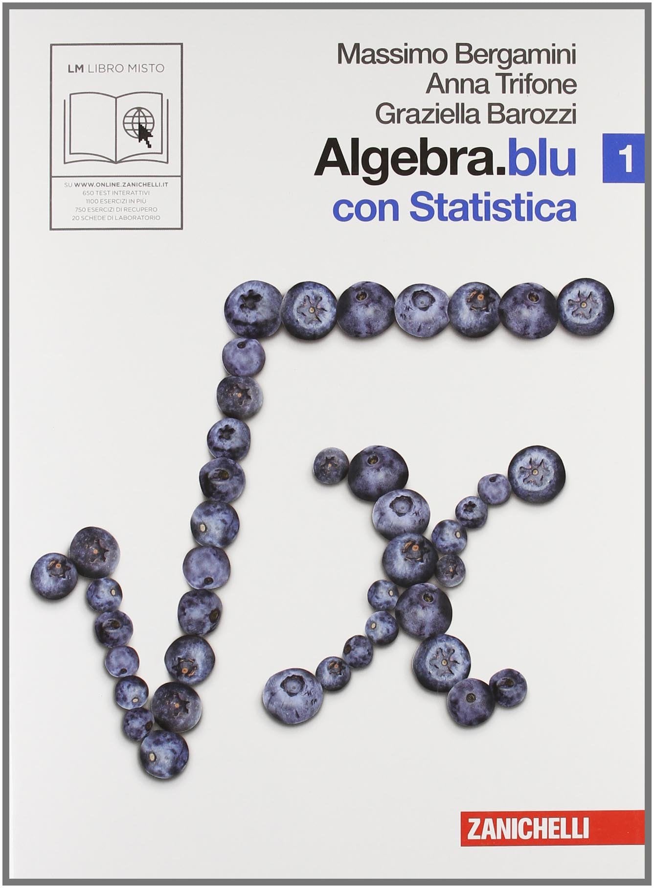 Algebra.blu. Statistica. Per le Scuole superiori. Con espansione online (Vol. 1) Professional & Reference Books