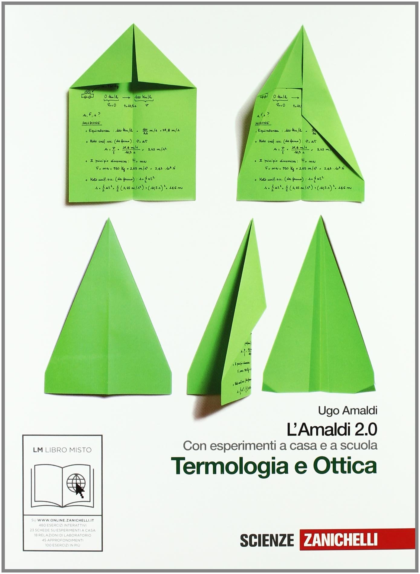 Amaldi 2.0. Termodinamica e ottica. Con esperimenti a casa e scuola. Per le Scuole superiori. Con espansione online book