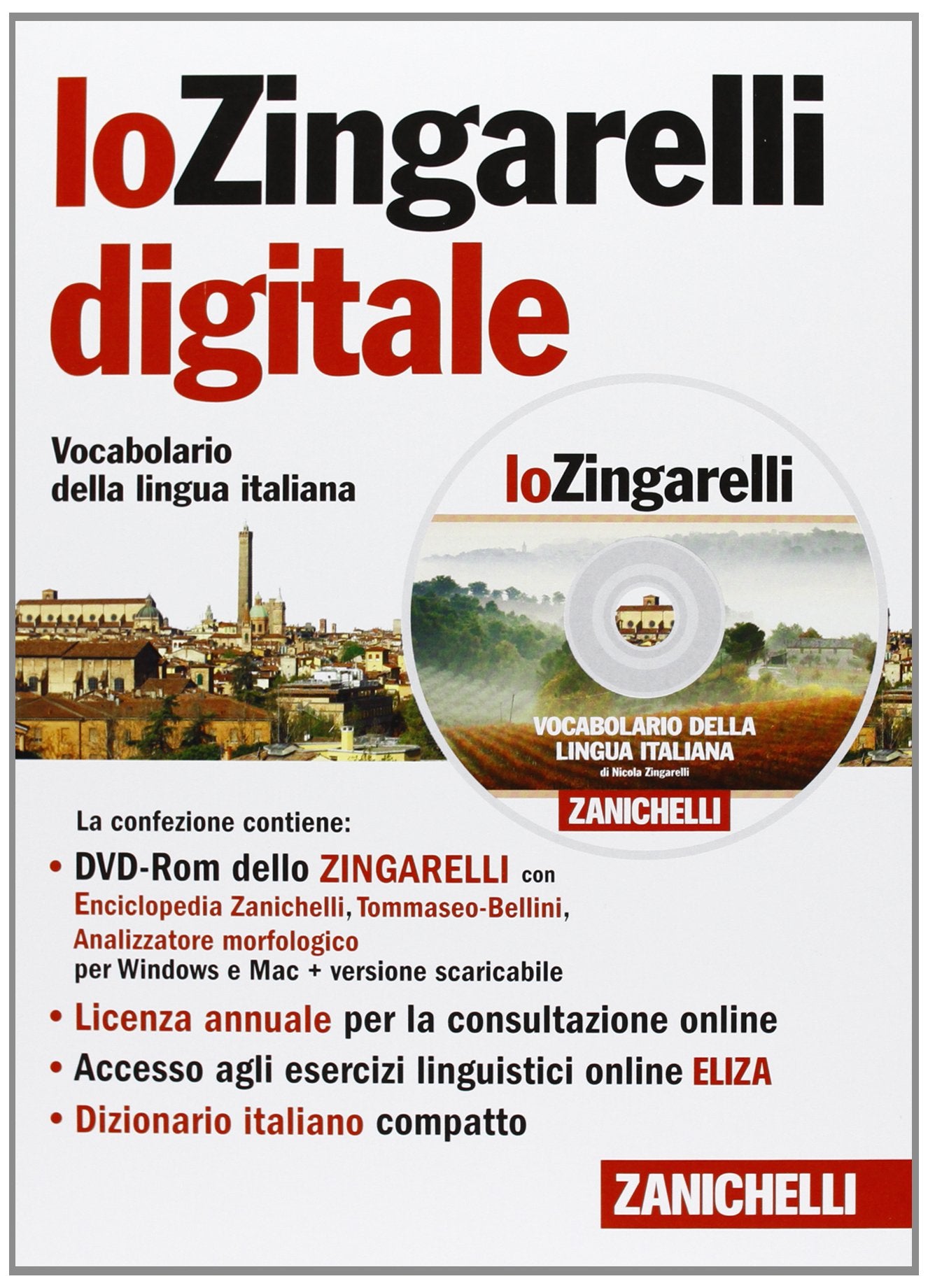 Lo Zingarelli digitale 2014. Vocabolario della lingua italiana. DVD-ROM. Licenza online di 12 mesi dall'attivazione Foreign Languages ​​& Dictionaries