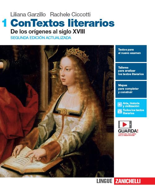 ConTextos literarios. Per le Scuole superiori. Con e-book. Con espansione online. De los orígines al siglo XVIII (Vol. 1) Professional & Reference Books