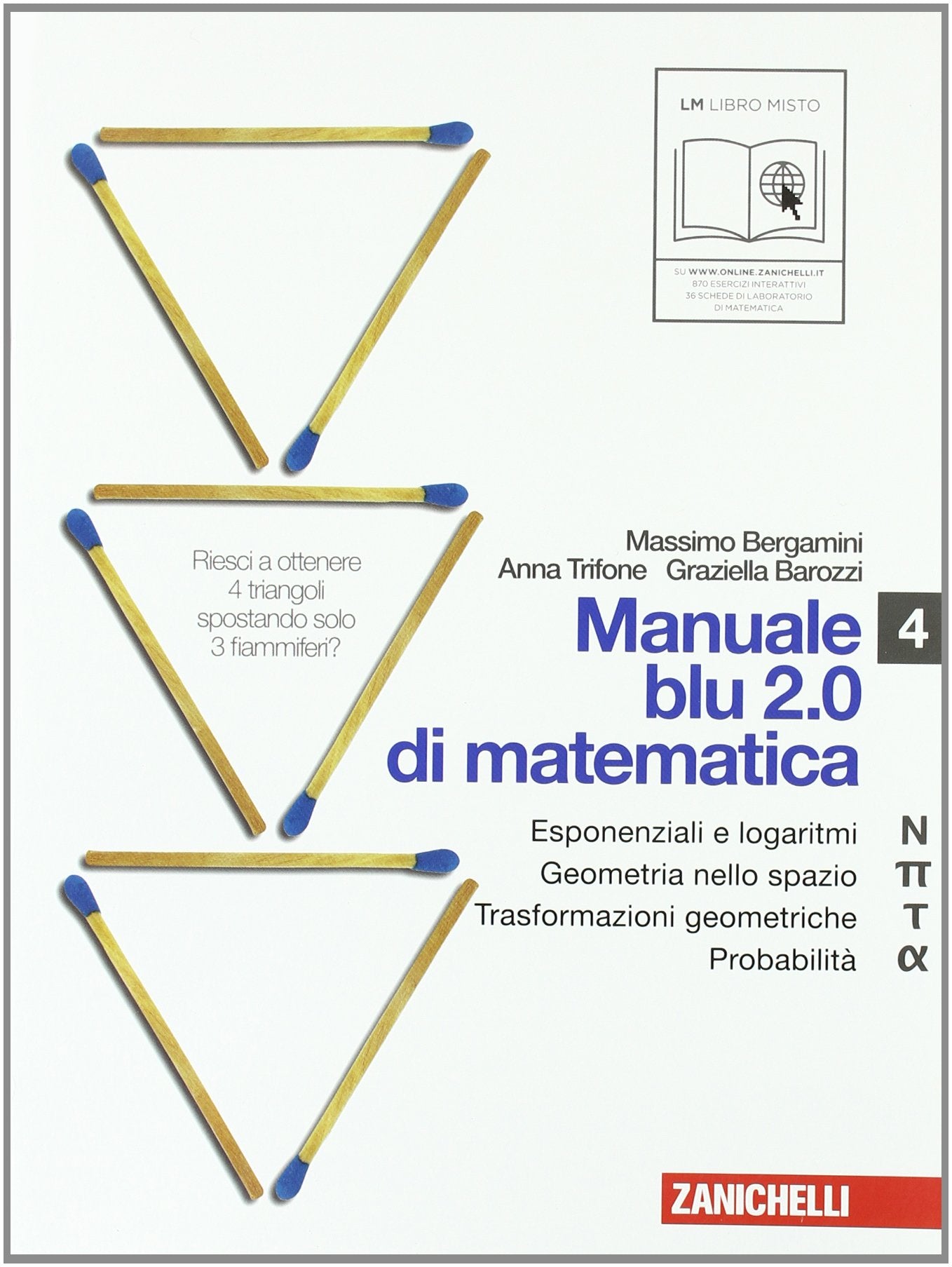 Manuale blu 2.0 di matematica. Vol. N-Pi greco-Tau-Alfa-U. Per le Scuole superiori. Con espansione online book