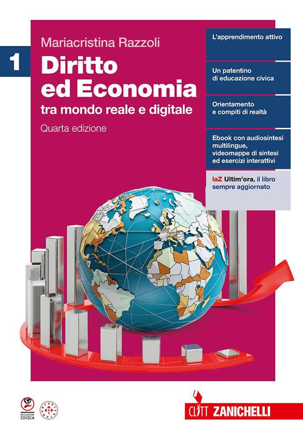 Diritto ed economia tra mondo reale e digitale. Per le Scuole superiori (Vol. 1) Professional & Reference Books