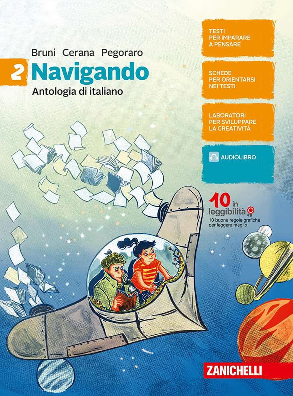 Navigando. Antologia di italiano. Per la Scuola media. Con aggiornamento online (Vol. 2) Professional & Reference Books
