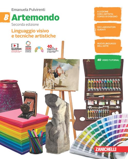 Artemondo. Linguaggio visivo e tecniche artistiche. Per la Scuola media. Con Contenuto digitale (fornito elettronicamente) (Vol. B) book