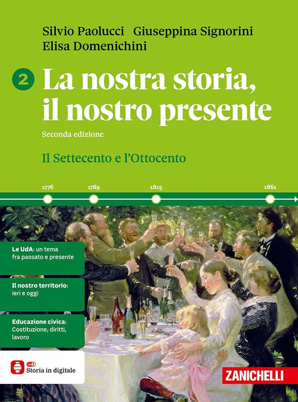 La nostra storia, il nostro presente. Per le Scuole superiori. Il Settecento e l'Ottocento (Vol. 2) book
