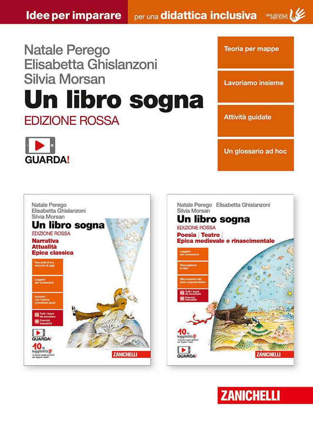 Un libro sogna. Ediz. rossa. Idee per imparare. Per le Scuole superiori Professional & Reference Books