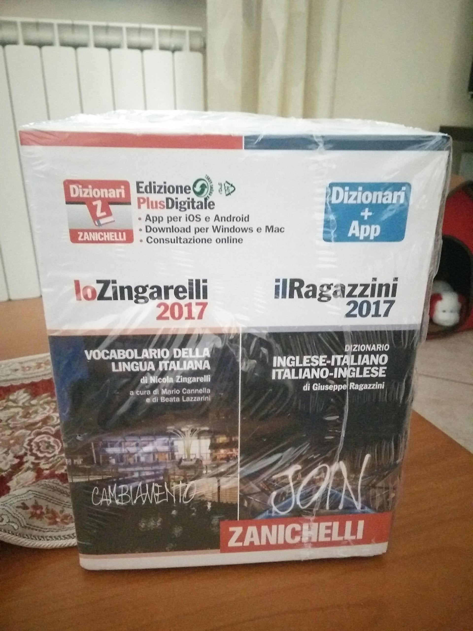 Dizionario Zingarelli italiano-Dizionario Ragazzini italiano-inglese book