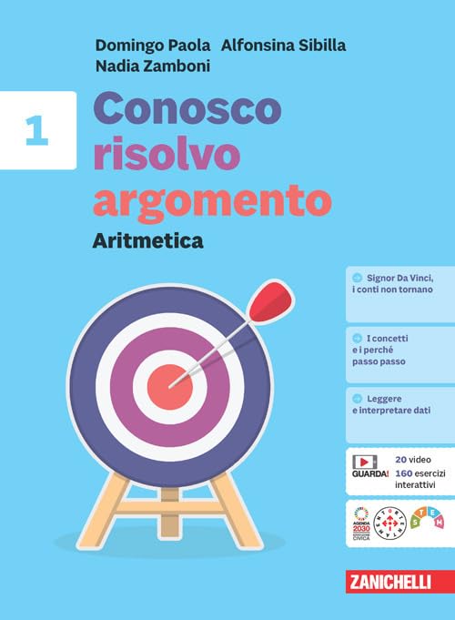 Conosco, risolvo, argomento. Aritmetica 1 + Tavole numeriche + Geometria 1. Per la Scuola media. Con e-book Professional & Reference Books