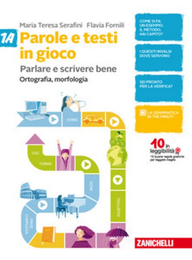 Parole e testi in gioco. Parlare e scrivere bene. Vol. 1A-Vol. 1B-Quaderno. Per la Scuola media. Con Contenuto digitale (fornito elettronicamente) Study Guides