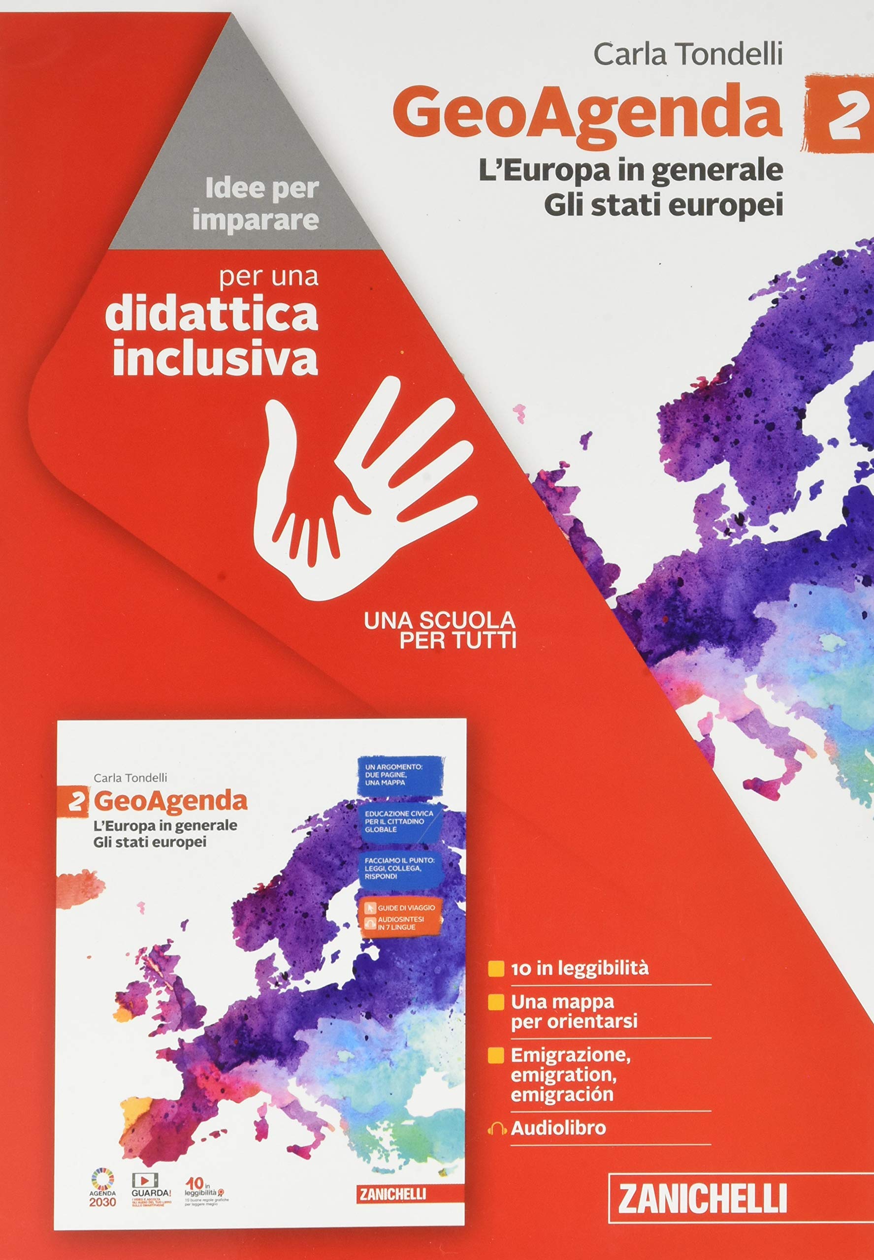GeoAgenda. Idee per imparare. Per la Scuola media. L' Europa in generale. Gli Stati europei (Vol. 2) book