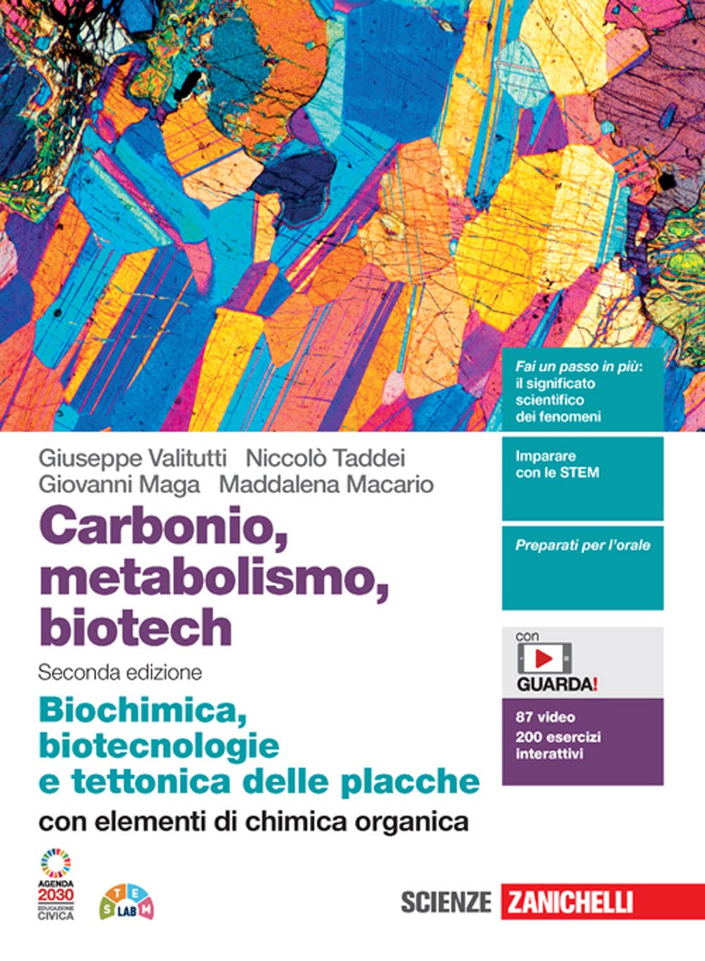 Carbonio, metabolismo, biotech. Biochimica, biotecnologie e tettonica delle placche con elementi di chimica organica. Per le Scuole superiori. Con Contenuto digitale (fornito elettronicamente) Professional & Reference Books