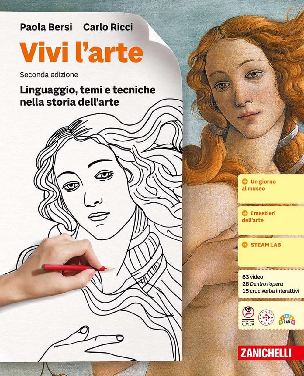 Vivi l'arte. Idee per imparare. Linguaggio, temi e tecniche nella storia dell'arte. Per la Scuola media book