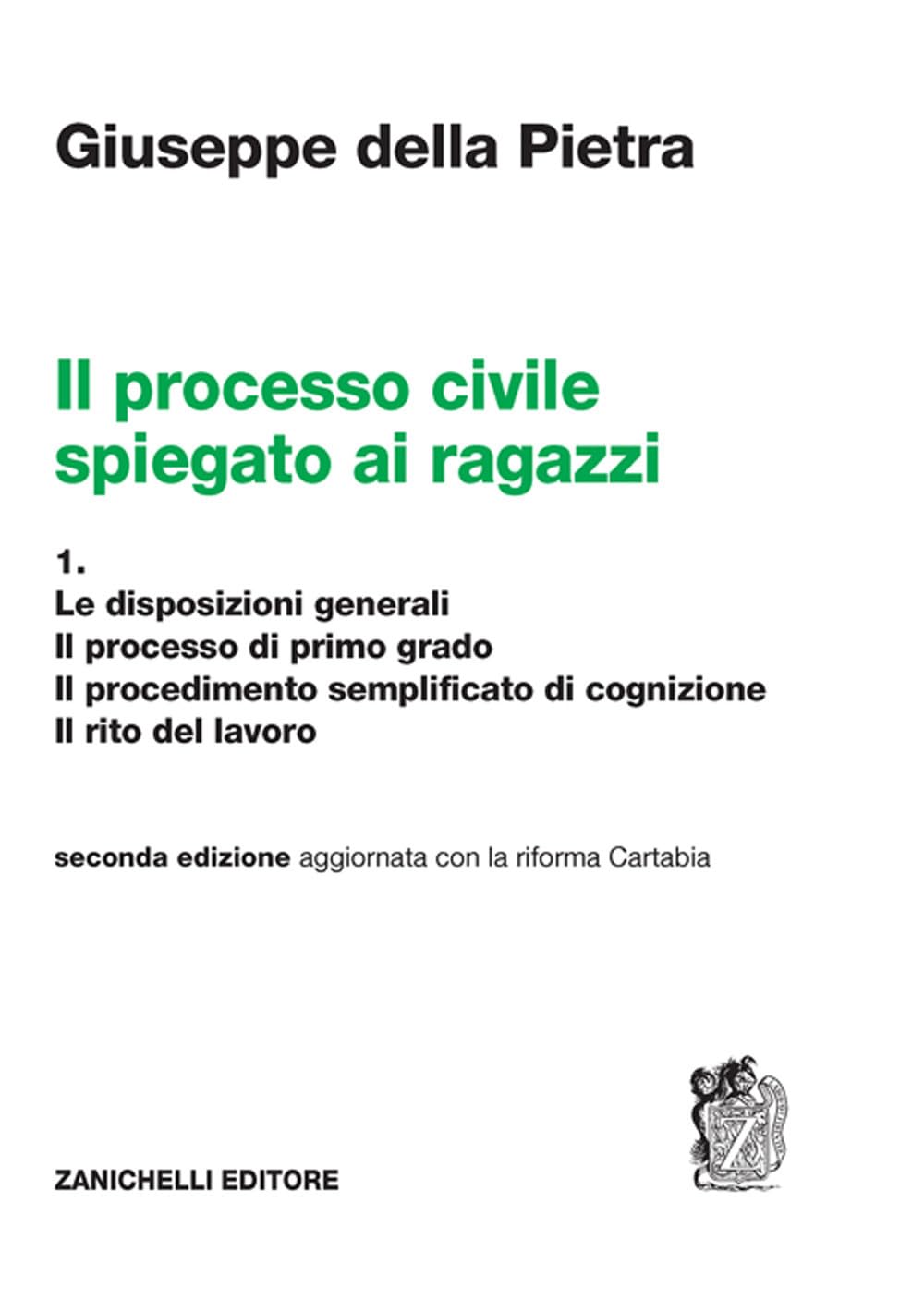 Il processo civile spiegato ai ragazzi. Per le Scuole superiori. Le disposizioni generali. Il processo di primo grado. Il procedimento semplificato di cognizione. Il rito del lavoro (Vol. 1) book