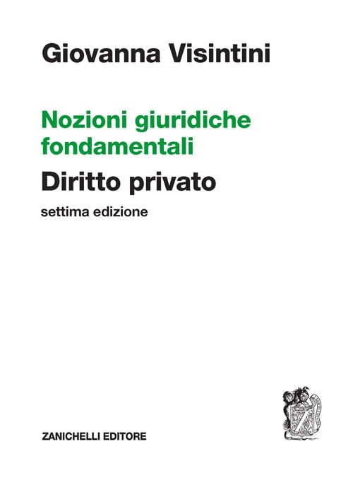 Nozioni giuridiche fondamentali. Diritto privato book