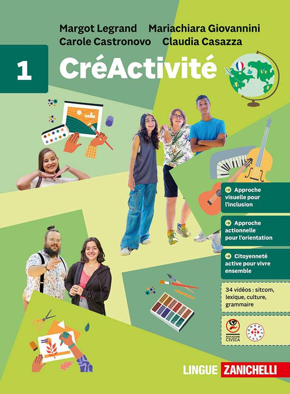 CréActivité. Per la Scuola media. Con ebook. Con espansione online (Vol. 1) book