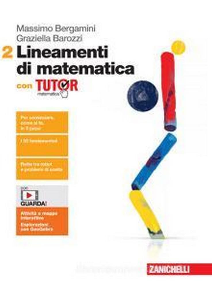 Lineamenti di matematica. Con Tutor. Per le Scuole superiori. Con espansione online (Vol. 2) Professional & Reference Books