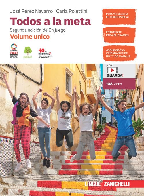 Todos a la meta. Vol. unico. Per la Scuola media. Con e-book. Con espansione online Professional & Reference Books