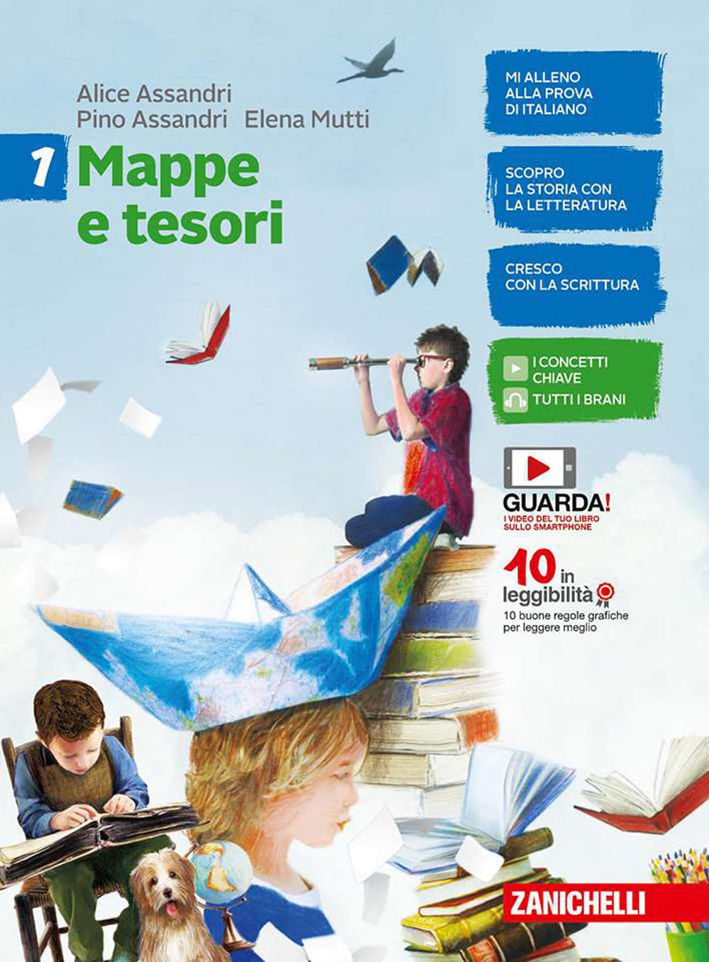 Mappe e tesori. Con Alla scoperta dei classici. Per la Scuola media. Con e-book (Vol. 1) Professional & Reference Books