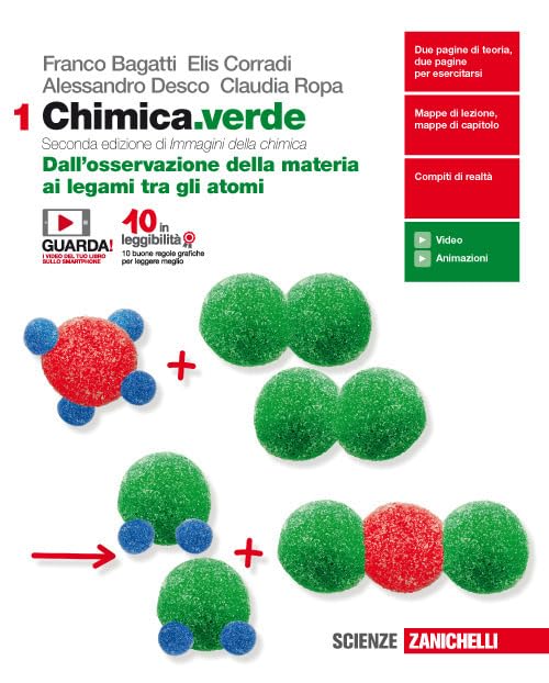 Chimica.verde. Per le Scuole superiori. Con espansione online. Dall'osservazione della materia ai legami tra gli atomi (Vol. 1) Study Guides
