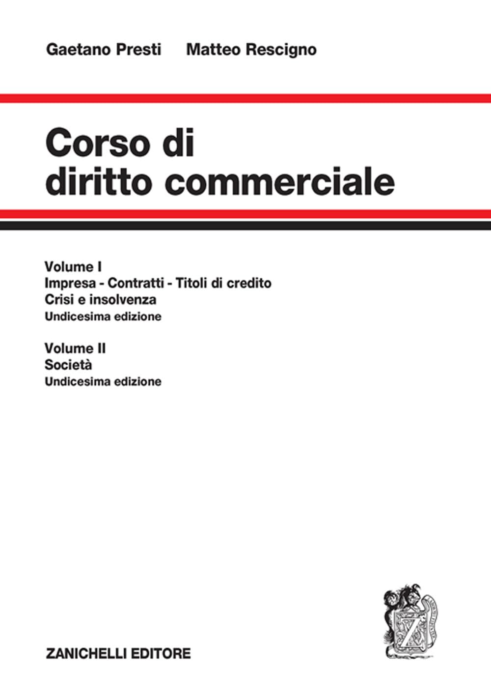 Corso di diritto commerciale. Impresa, contratti, titoli di credito, fallimento (Vol. 1) book