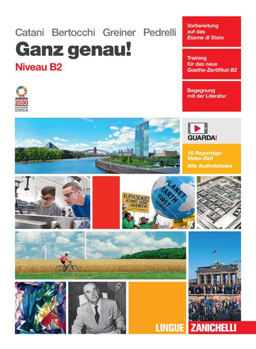 Ganz genau! Niveau B2. Per le Scuole superiori. Con e-book. Con espansione online Professional & Reference Books