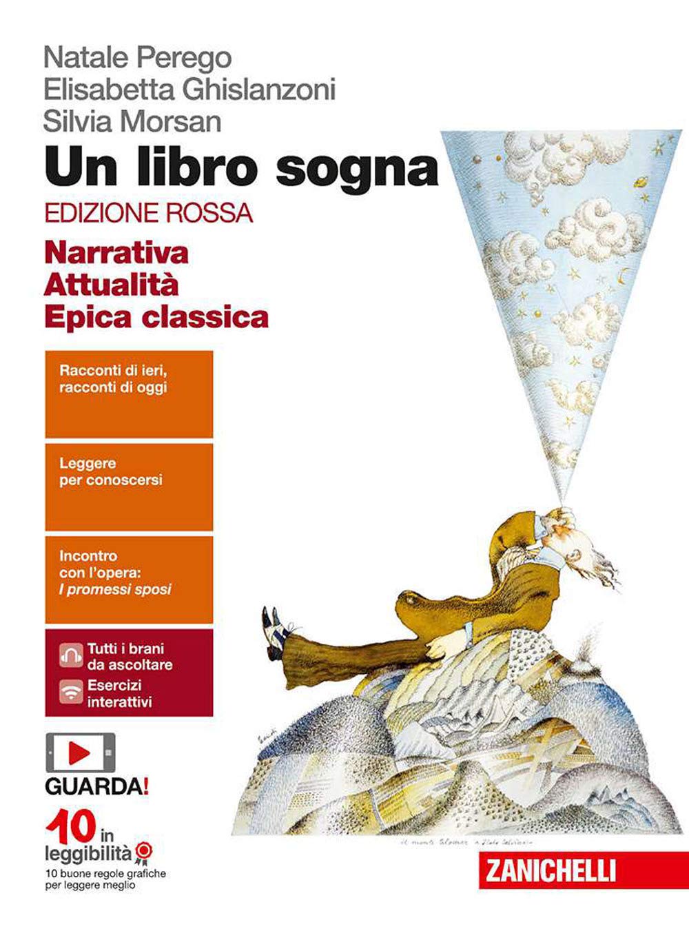 Un libro sogna. Ediz. rossa. Narrativa, Attualità, Epica classica. Per le Scuole superiori. Con Contenuto digitale (fornito elettronicamente) Professional & Reference Books
