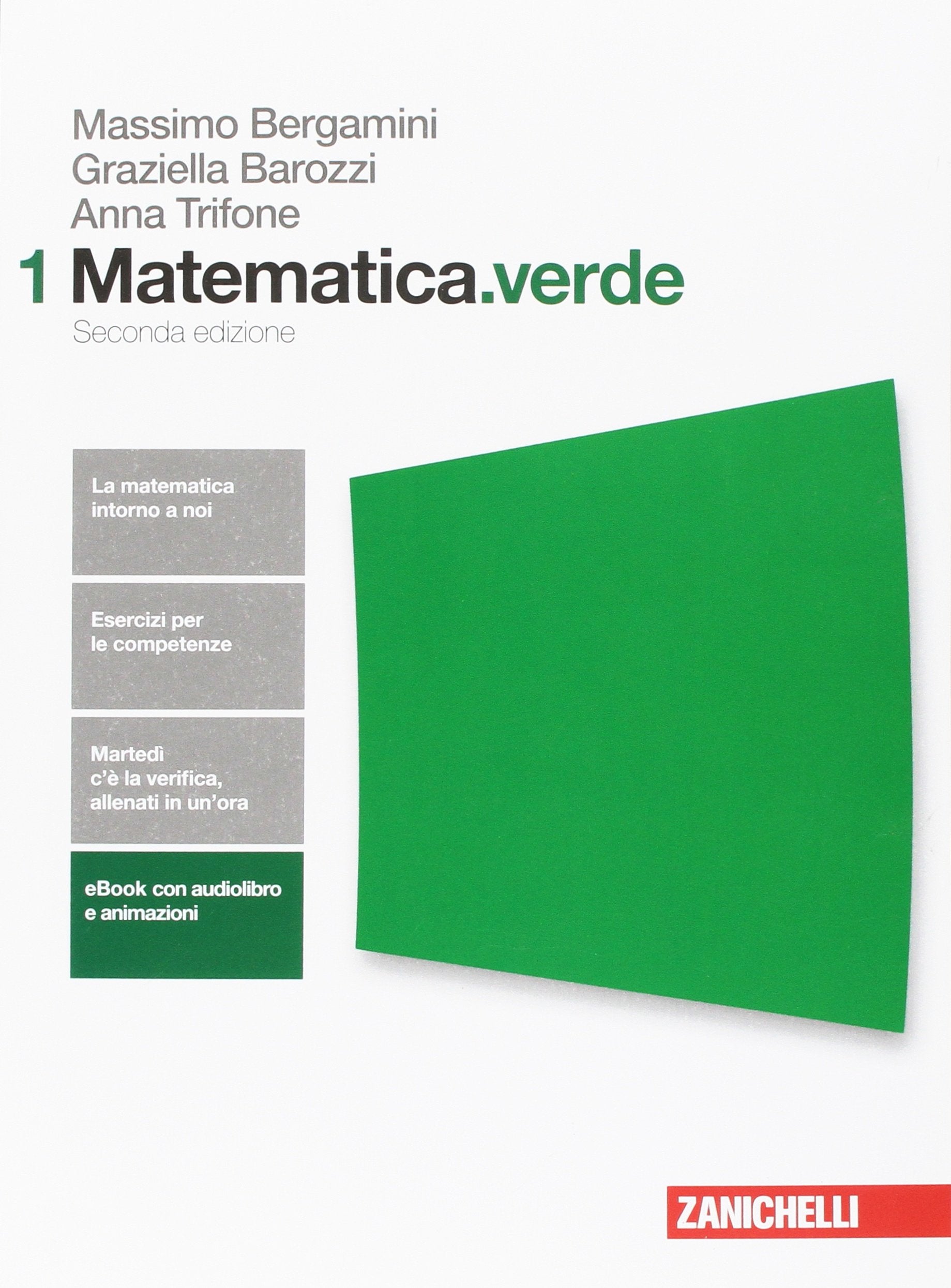 Matematica.verde. Algebra. Geometria. Statistica. Per le Scuole superiori. Con Contenuto digitale per accesso online (Vol. 1) Professional & Reference Books