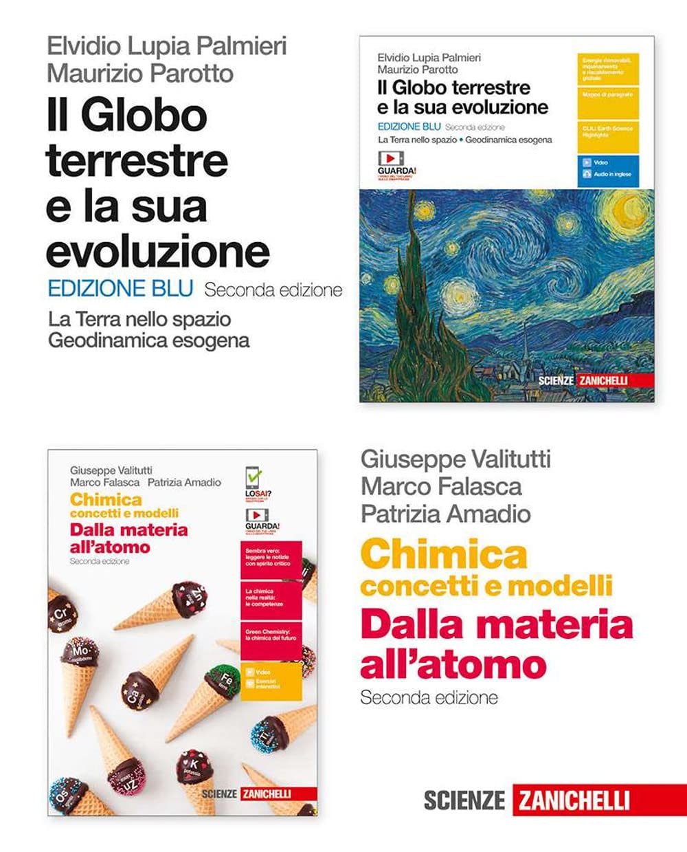 Il globo terrestre e la sua evoluzione. La Terra nello spazio-Geodinamica esogena-Dalla materia all'atomo. Ediz. blu. Per le Scuole superiori. Con e-book. Con espansione online Professional & Reference Books
