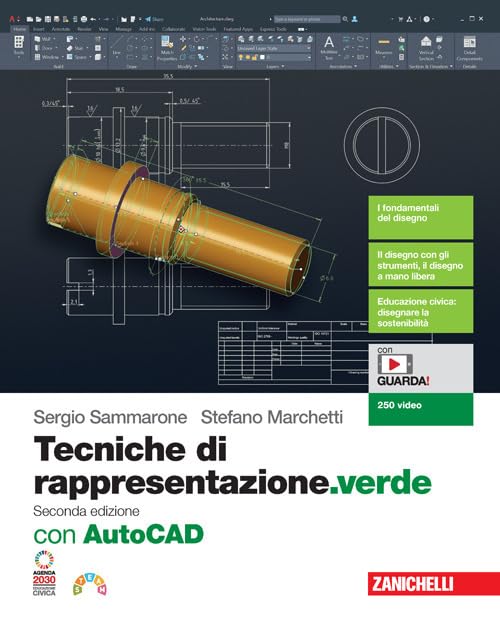 Tecniche di rappresentazione. Con AutoCAD. Ediz. verde. Per le Scuole superiori. Con espansione online book