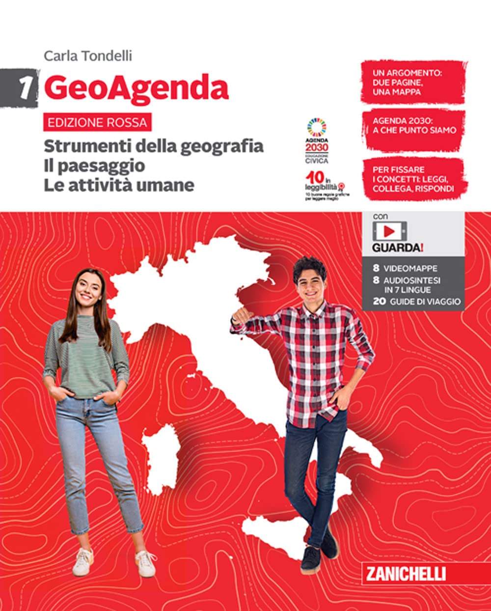 GeoAgenda edizione rossa. Per la Scuola media. Con espansione online. Strumenti della geografia. Il paesaggio. Le attività umane (Vol. 1) Study Guides