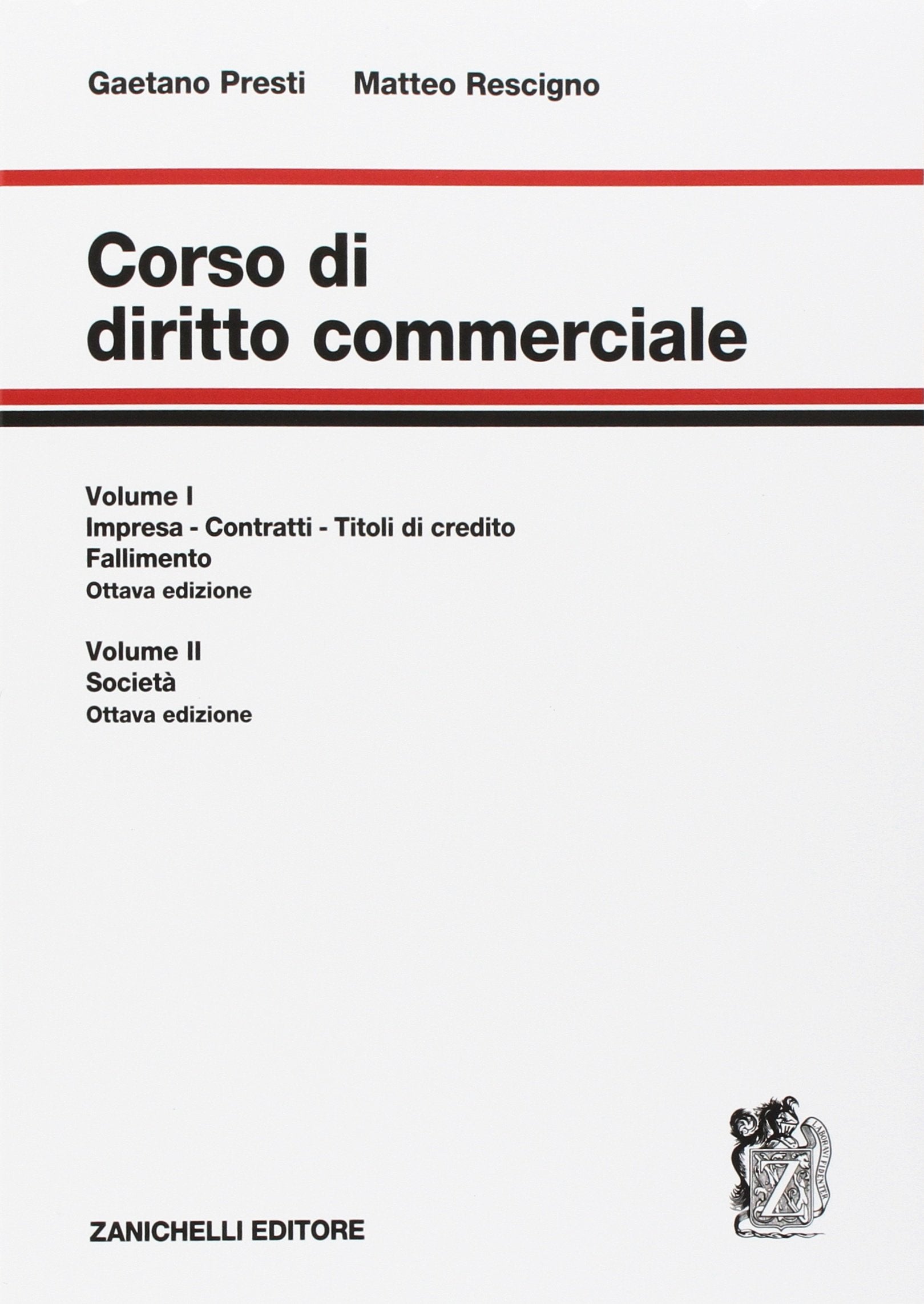 Corso di diritto commerciale. Con Contenuto digitale per accesso online. Impresa, contratti, titoli di credito, fallimento-Società (Vol. 1-2) book