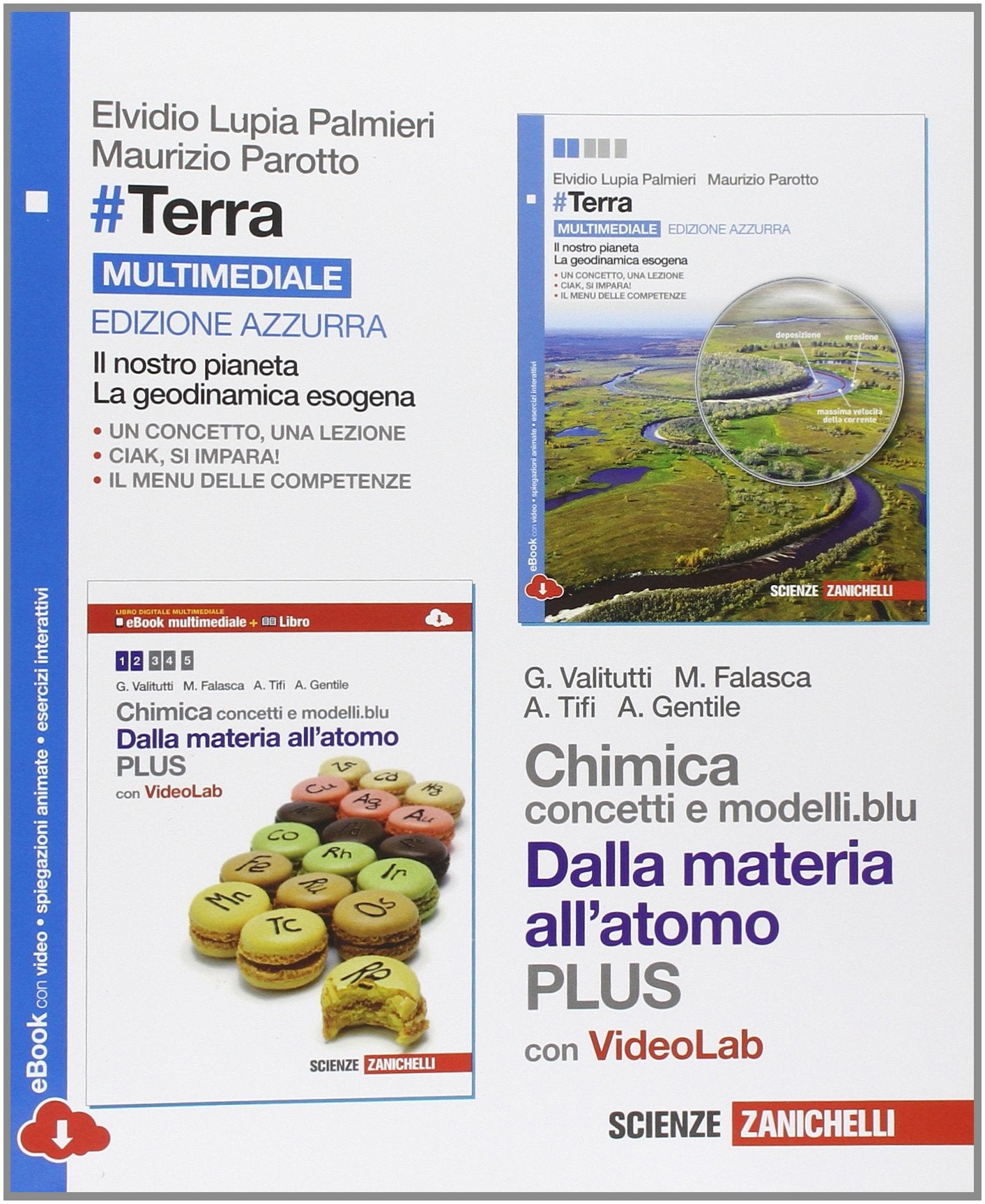 #Terra. Il nostro pianeta, la geodinamica esogena e Chimica: concetti e modelli.blu plus. Ediz. azzurra. Per le Scuole superiori. Con e-book. Con espansione online Professional & Reference Books