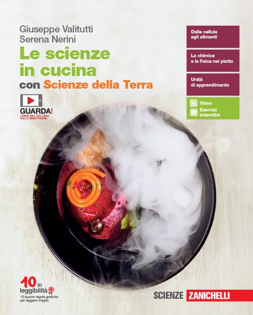 Le scienze in cucina. Volume unico con Scienze della Terra. Per le Scuole superiori. Con espansione online Professional & Reference Books
