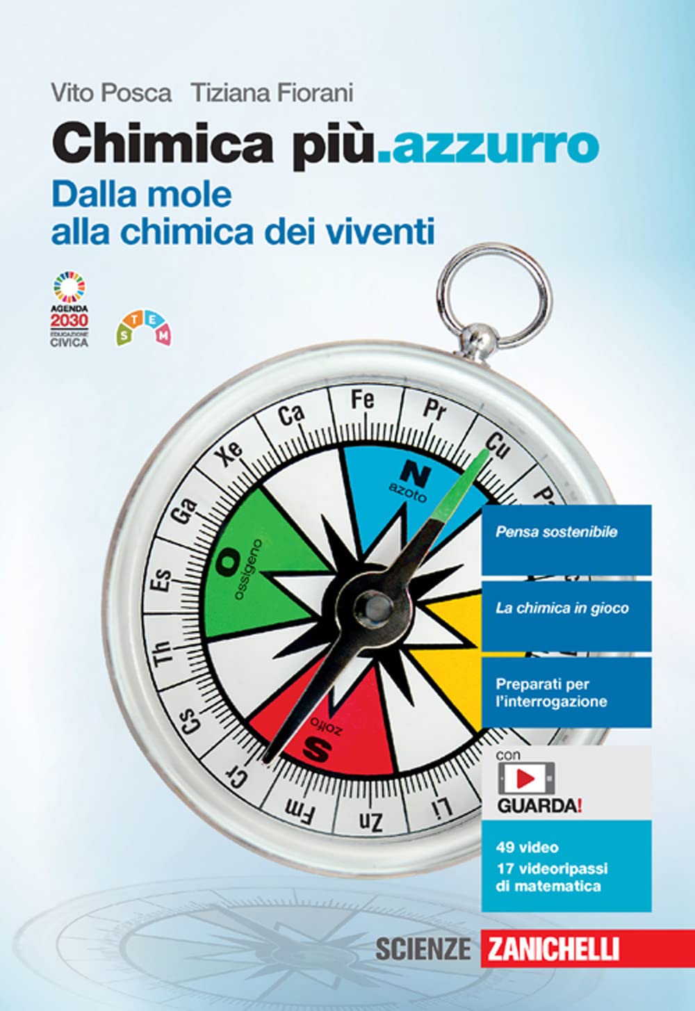 Chimica più.azzurro. Dalla mole alla chimica dei viventi. Per le Scuole superiori. Con Contenuto digitale (fornito elettronicamente) Professional & Reference Books