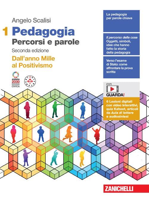 Pedagogia. Percorsi e parole. Dall'anno mille al positivismo. Per il secondo biennio delle Scuole superiori. Con e-book (Vol. 1) Professional & Reference Books